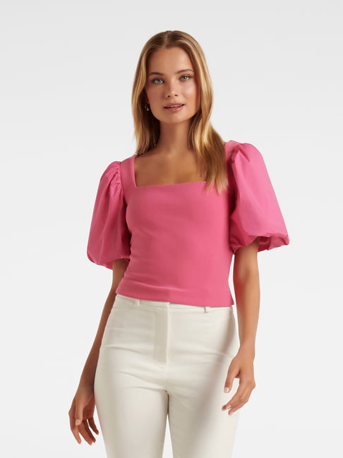 Forever New Pink Top Price in India