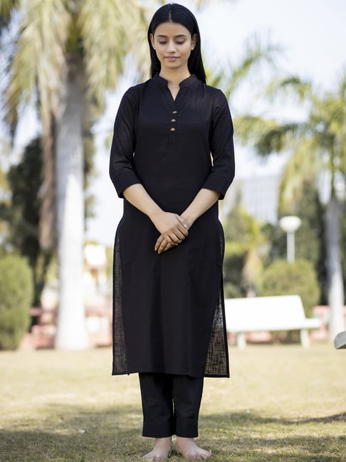 Buy Black Kurta Trousers (3mths-16yrs) from Next USA