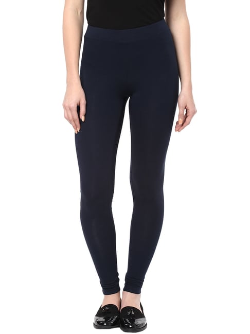 Crimsoune Club Navy Cotton Leggings