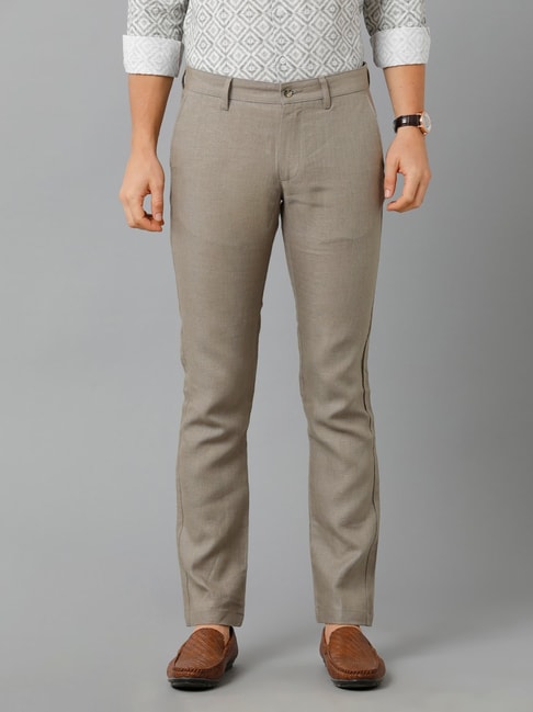 Jack Reid Men Slim Fit Flat Front Trousers | Konga Online Shopping-atpcosmetics.com.vn