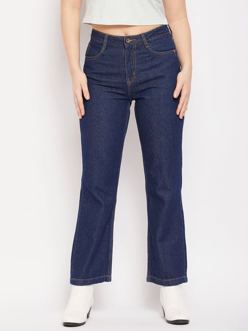 Camla by MADAME Indigo Straight Fit Mid Rise Jeans