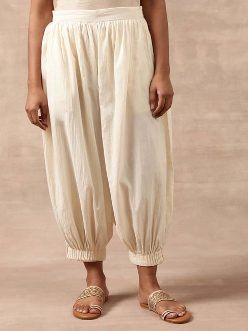 Women White Dhoti Pants Trousers India Chikankari Embroidery COTTON Pants  Trouser Salwar Boho Hippie Retro for Women / Ladies / Girl - Etsy