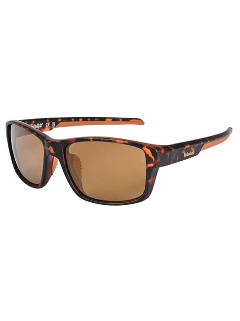 Timberland Brown Rectangular UV Protected Sunglasses for Men-picture-30
