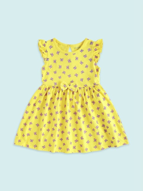 Yellow Puffy Ball Gown Flower Girl Dress With Short Sleeves, Spaghetti  Straps, Handmade Flowers, Bow Back, And Tutu Skirt Perfect For Formal Wear,  Birthdays, Kids, Toddlers, With Cute Floral Design. From Shiningirls,