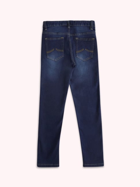 Pantaloons Junior Regular Girls Blue Jeans - Buy Pantaloons Junior Regular  Girls Blue Jeans Online at Best Prices in India