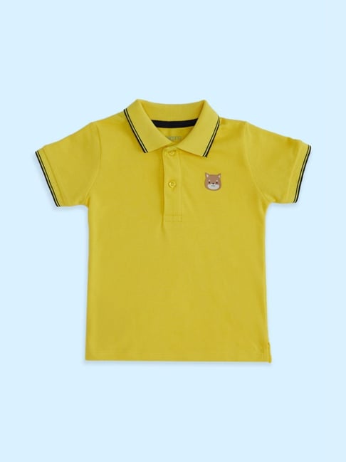 Baby yellow shop polo shirt