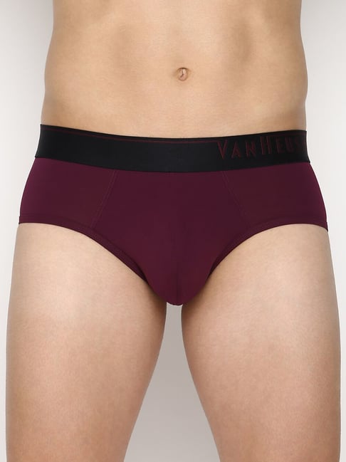 Buy Black Briefs for Men by VAN HEUSEN Online