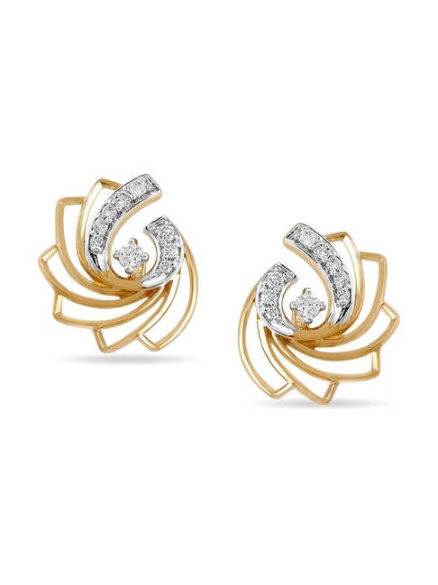 Buy Mia By Tanishq Nature's Finest Timeless Beauty Stud Earrings Online At  Best Price @ Tata CLiQ