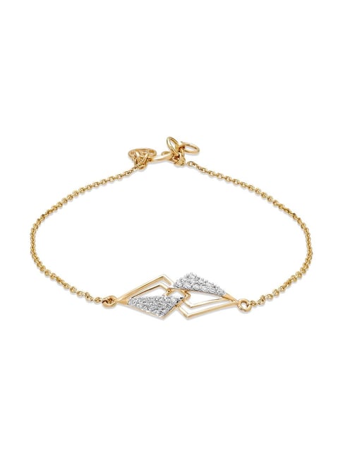 Buy Mia by Tanishq Double Cone 14k Gold Bracelet for Women Online At Best  Price @ Tata CLiQ