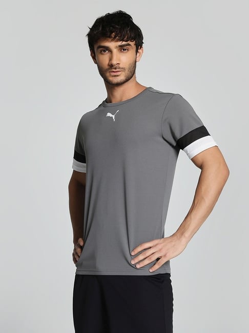 Puma Grey Regular Fit teamRISE Jersey-picture-39