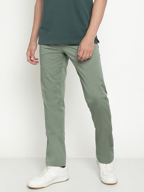 Forest Green Stretch Chinos