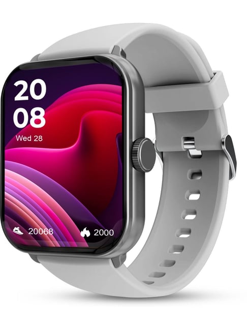 beatXP Marv Super With 2 Inch Tft Hd Display, Health Monitoring, Ip68 Smartwatch (Silver Strap)