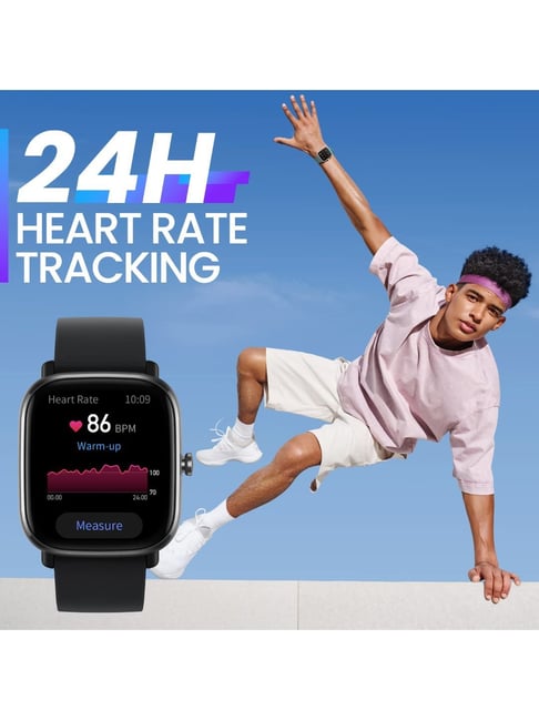 Amazfit GTS2 Mini (New Version) Smart Watch with Always-on AMOLED Display  (Breeze Blue)