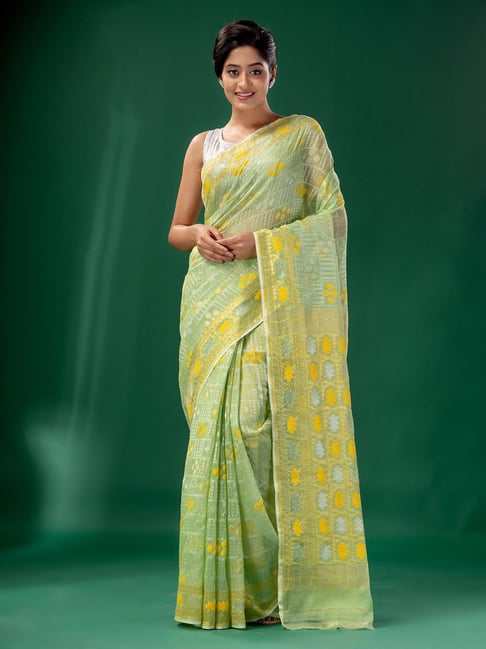 Light Blue Kota Doria Saree |Buy Sanganeri Kota Doria Saree Online