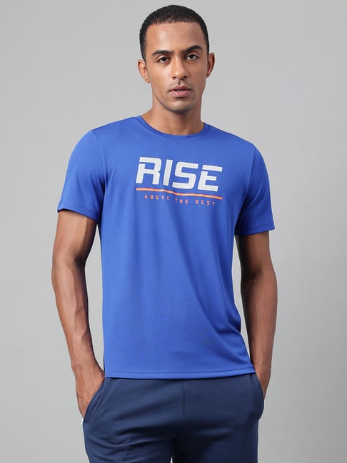 ALCIS Royal Blue Anti-Static Drytech+ Slim Fit Training T-Shirt-picture-40