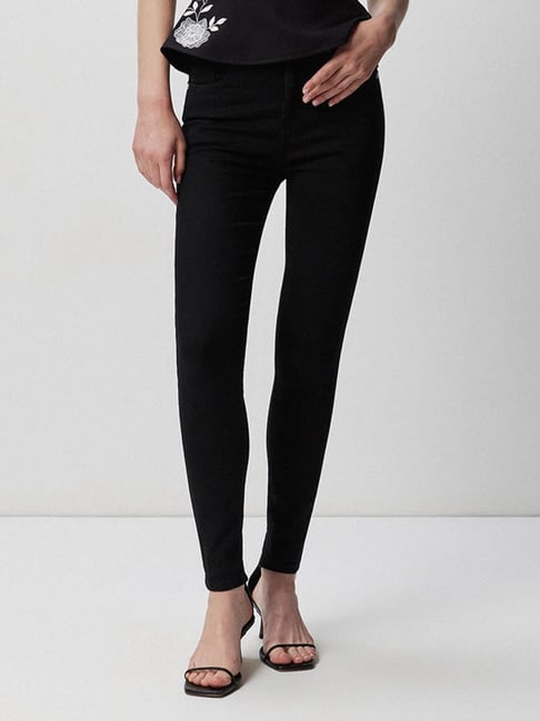 American Eagle Outfitters Slim Women Black Jeans - Buy American Eagle  Outfitters Slim Women Black Jeans Online at Best Prices in India