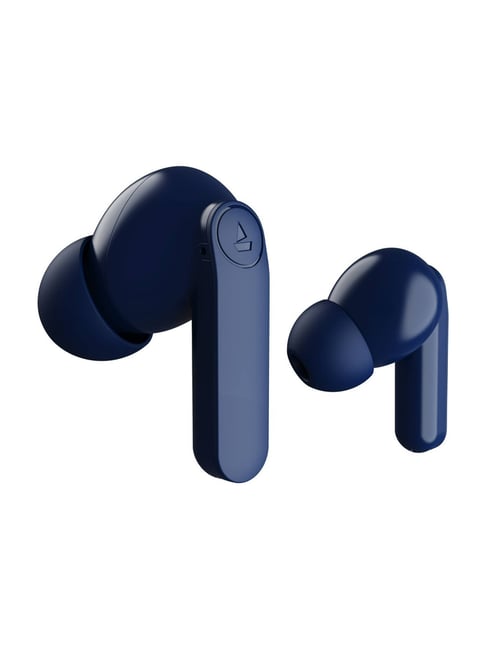 Boat Airdopes 131 Pro Playback Time Upto 45 Hours Bluetooth Headset (Royal  Blue)