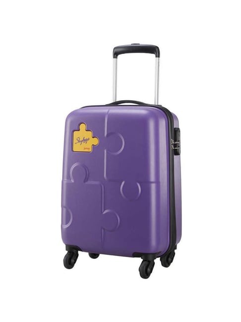Buy Skybags Purple Textured Hard Small Trolley Bag 35 cm Online