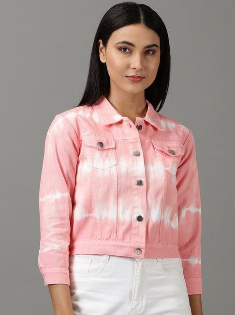 Buy Threadbare Pink Classic Denim Jacket from the Next UK online shop