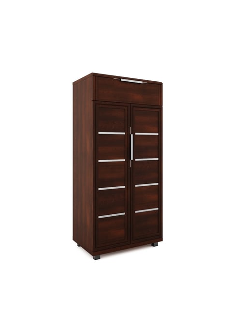 Nilkamal Furniture Made Shoe Cupboard Buy Nilkamal Arnold Brown