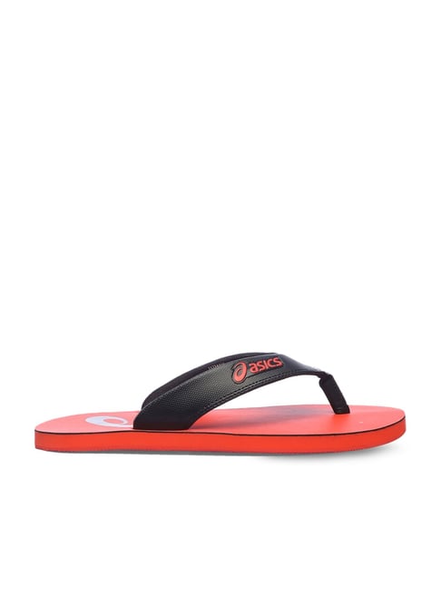 Buy Asics Men s Zorian As Black Flip Flops for Men at Best Price