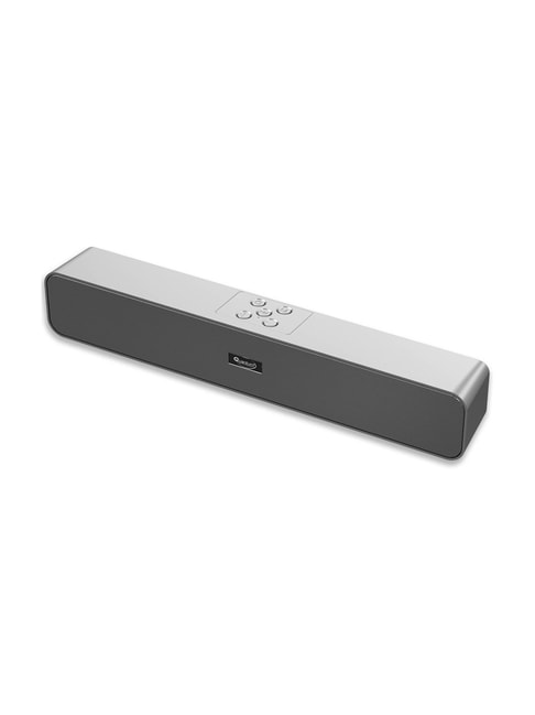 [For AU Small Finance Bank] Quantum QHM 557 16W Wireless Portable Bluetooth Speaker (Grey, Stereo Channel)