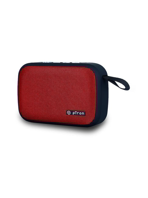 PTron Newly Launched Musicbot Lite 5W Mini Bluetooth Speaker with 6Hrs Playtime (Red)