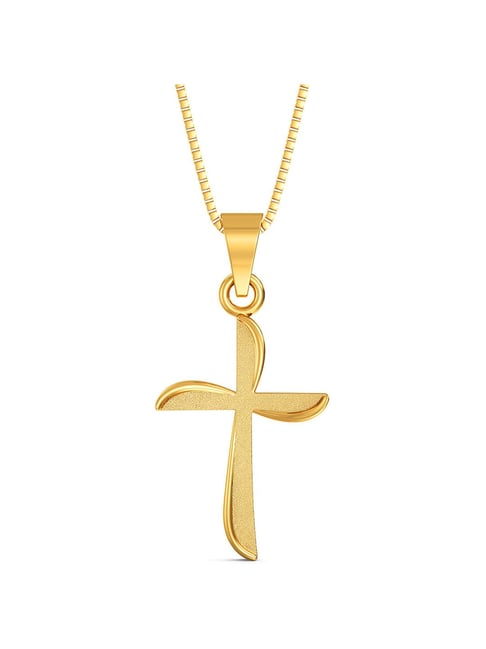 Joyalukkas Gold 22k Holy Cross Casual Pendants for Women-picture-41