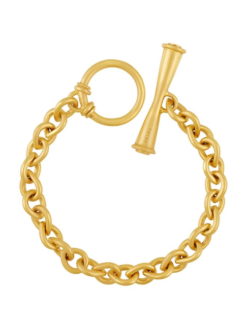 14K Solid Gold Toggle Bracelet Interlocking Link Stacking Bracelet  AH  Jewelry Design