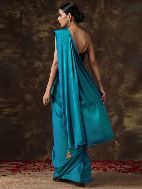 Meena Bazaar - Own this simple yet classy saree from our Exclusive  Collection! Satin silk fabric embellished with contemporary work of  sequins, this saree is set to make you stand out in