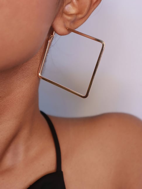 Shape hoops big silver by Joanna Jablko | Finematter