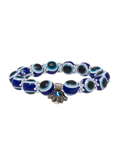 Evil Eye Cobalt Blue Protection Bracelet – Beyond A Dream LLC