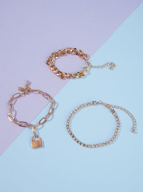 Gold-Filled Chunky Bracelet Chain, Charm Bracelet Chain - brandbazooka.com