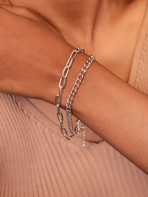 Buy Solid 14K 18K Gold Bracelets for Women Real Gold Bead Thin Chain  Bracelet Online at desertcartINDIA