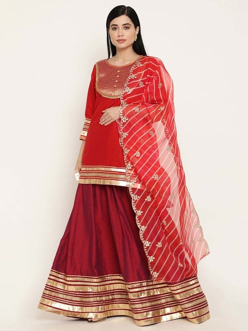 Update 144+ long kurti skirt design latest