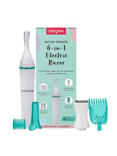 Sirona 6 In 1 Electric Razor for Women