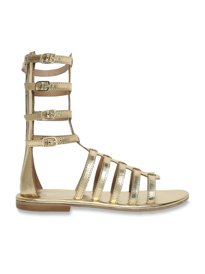 Lilly Pulitzer Women's Gladiator Gold Sandals Shoes Gold Size 7.5M | eBay