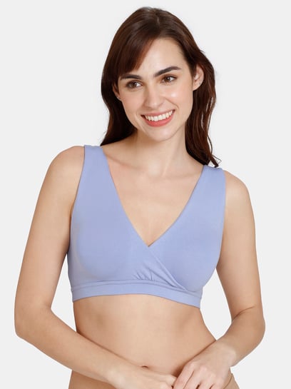 Maternity Crossover Crop Bra