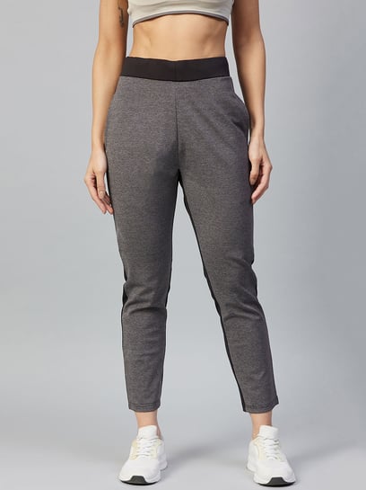 Buy C9 Airwear Dark Green Slim Fit Sports Track Pants for Women Online @  Tata CLiQ