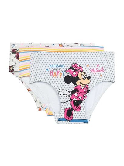 Buy Bodycare Kids Multi Cotton Printed Minnie Mouse Panty for Girls  Clothing Online @ Tata CLiQ