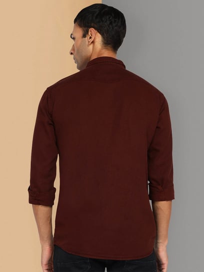 Buy TOROLY Men Embroidered Casual Brown Shirt () Online at Best Prices in  India - JioMart.