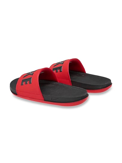 Men nike 2025 slides red