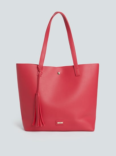 Kate Spade Faux Leather Tote Bags