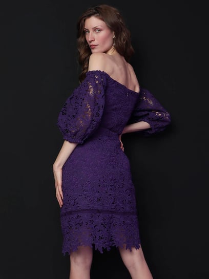open lace back dress Bell Hazel Maxi Dress