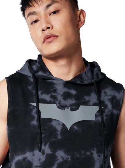 Batman best sale sleeveless hoodie