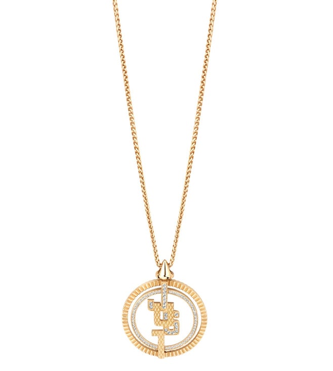 Chanel - Vintage 1970s Gold Metal Long Medallion Coin Necklace - Necklace -  Catawiki