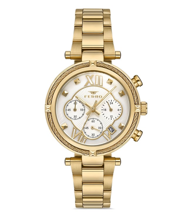 Buy FERRO FM4993A B Sorrento Chronograph Watch for Women Online