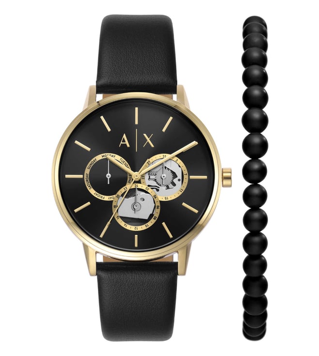 Armani Exchange AX7146SET Multifunction Watch for Men With Bracelet