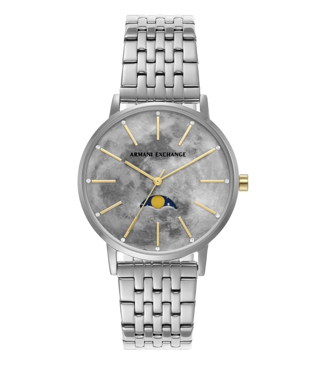 Armani exchange watch clearance grey