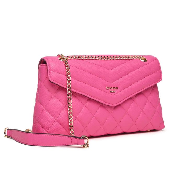 Dune London Pink Edin Q Small Shoulder Bag